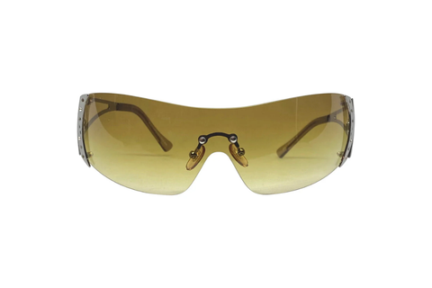 BARBZ Smoke Rimless Fashion Sunglasses