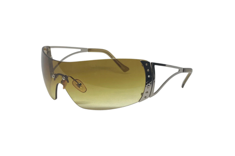 BARBZ Smoke Rimless Fashion Sunglasses