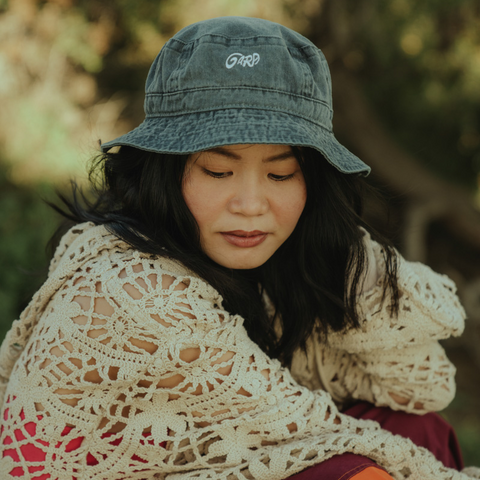 Embroidered Logo Bucket Hat