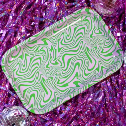 Psychedelic Swirl XL Tray