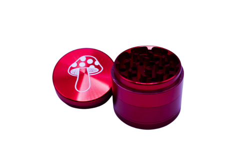 Black Leaf Mushroom Grinder 2-part