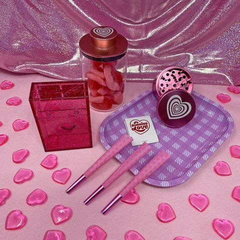 Gingham Rolling Tray