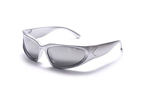 Msft - Silver w/Reflective Lenses